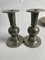 Art Deco Pewter Candleholders from Schröder Olsson, Set of 2, Image 1