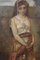 Italienischer Schulkünstler, The Tambourine Girl, 1700er, Öl auf Holz, gerahmt 4