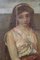 Italienischer Schulkünstler, The Tambourine Girl, 1700er, Öl auf Holz, gerahmt 10