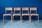 Chaises Empilables Vintage Scandinaves, 1960s, Set de 6 2