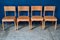 Vintage Scandinavian Stackable Chairs, 1960s, Set of 6, Image 1