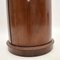 Antique Victorian Marble Top Cylinder Pedestal Cabinet, 1860s 9