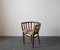 Mid-Century Colorful Desk Chair, 1940s, Image 7