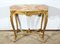 Small End of 19th Century Louis XV Medium Table in Gilded Wood 1