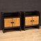 Art Deco Bedside Tables, 1950s, Set of 2 10