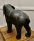 Modelo Arts and Crafts de cuero de un elefante toro, años 30, Imagen 13