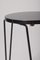 Schwarzer Hocker von Florence Knoll Bassett 7