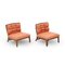 Rattan Armchairs with Cushions, 1970s, Set of 2, Image 1