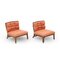 Rattan Sessel mit Kissen, 1970er, 2er Set 1