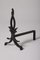 Wrought Iron Andirons by Raymond Subes, Set of 2 6