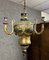 Vintage Gold Lantern Chandelier, Image 4