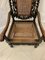 Large Antique Victorian Carved Oak Throne Chair, 1880, Image 3