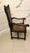 Large Antique Victorian Carved Oak Throne Chair, 1880 14