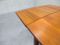 Vintage Extendable Solid and Veneered Teak Dining Table, Image 3