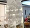 Mid-Century Modern Frosted Murano Glass Chandelier attributed to Mazzega, 1970s, Image 8