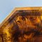 Mid-Century Modern Octagonal Fake Tortoiseshell, Acrylic Glass and Brass Tray, 1970s, Image 8