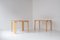 Vintage Finnish Dining Table by Alvar Aalto for Artek, 1980s, Set of 3 7