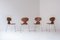 Ant Stühle von Arne Jacobsen für Fritz Hansen, 1950er, 4er Set 16
