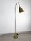 Lámpara de pie de latón de Jacques Adnets, años 50, Imagen 1