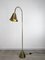 Lampada da terra in ottone di Jacques Adnets, anni '50, Immagine 5