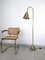 Lámpara de pie de latón de Jacques Adnets, años 50, Imagen 3