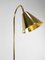 Lámpara de pie de latón de Jacques Adnets, años 50, Imagen 2