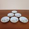 Vintage Porcelain Coasters from Winterling, 1960s, Set of 6 2