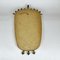Vintage Belgian Wall Mirror with Brass Frame, 1970s, Image 10