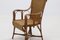 Mid-Century Dutch Rattan Armchair, 1950s 4