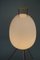 Lámpara de pie Egg atribuida a Napako, años 60, Imagen 6