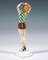 Art Deco Figurine Lady with a Heart attributed to Stephan Dakon for Goldscheider, 1939, Image 3