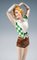 Art Deco Figurine Lady with a Heart attributed to Stephan Dakon for Goldscheider, 1939, Image 4
