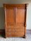 Antique Empire Oak Cabinet, 1800s 1