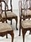 Oak Dining Chairs, Set of 5 2