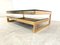 2-Tier 23 Karat Gold and Glass Coffee Table from Belgochrom, 1970s 4
