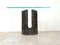 Vintage Black Marble Console Table from Cattelan, Italy, 1980s, Image 6