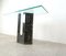 Vintage Black Marble Console Table from Cattelan, Italy, 1980s 9