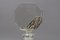 Juego de jarras checas bohemias Art Déco de vidrio claro y gris atribuido a Schlevogt & Hoffman, años 30. Juego de 7, Imagen 7
