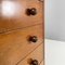 Italian Modern Chest of Drawers in Wood with Spherical Handle, 1980s 14