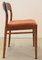 Vintage Model 75 Chairs by Niels Otto Møller, 1960s, Set of 6, Image 12