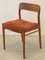 Vintage Model 75 Chairs by Niels Otto Møller, 1960s, Set of 6, Image 10