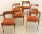 Vintage Model 75 Chairs by Niels Otto Møller, 1960s, Set of 6 1