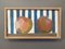 Apples & Stripes Still Life, Oil Paintings, Framed, Set of 3 8