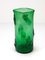 Large Empoli Green Glass Vase, Italy, 1960s 11
