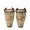 19th Century Enamelled Stoneware Vases from Doulton Lambeth, Set of 2 3