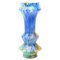 Art Deco Splatter Glass Layered Vase from Kralik Ernst Steinwald 1