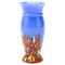 Art Deco Splatter Glass Vase from Kralik Ernst Steinwald, Image 1