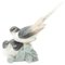 Feines Porzellan Langschwanz Schwalben Vögel #4667 Figur von Lladro 1