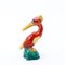 Early 20th Century Crown Staffordshire Polychrome Porcelain Bird, Image 3