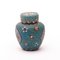 Chinesisches Keramik-Ingwerglas im Cloisonné-Stil 4